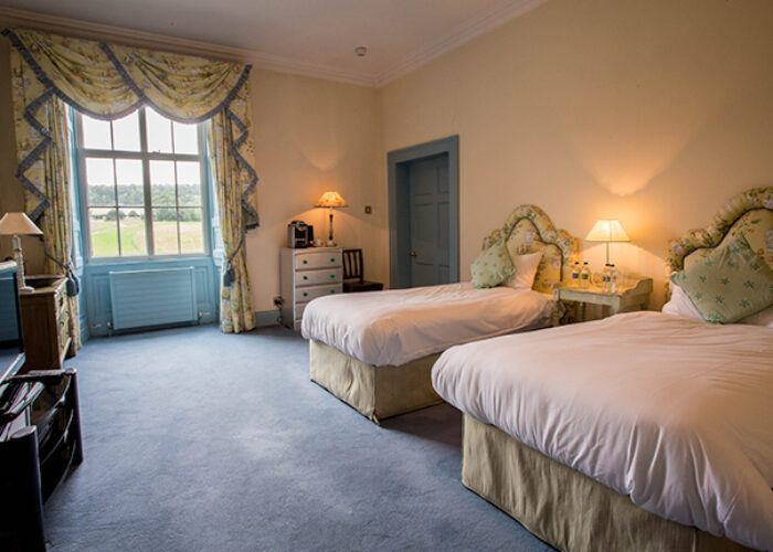 Two single beds in Slane Castle