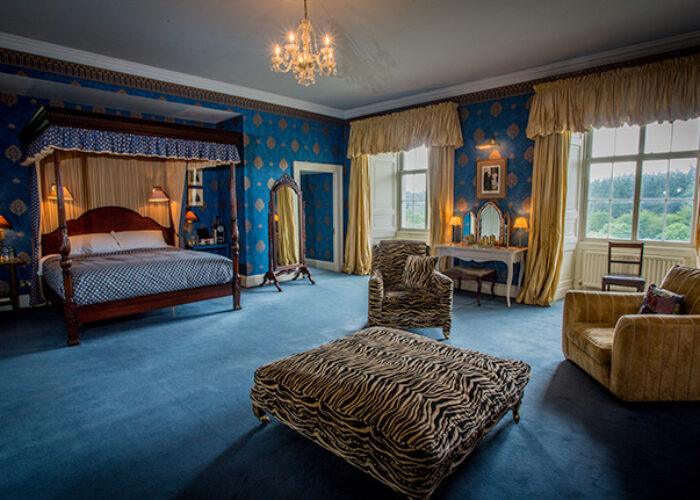 King room at Slane Castle