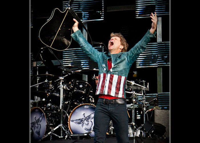 Jon Bon Jovi on stage