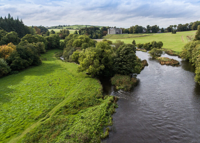 River Boyne with the Castle in the distance