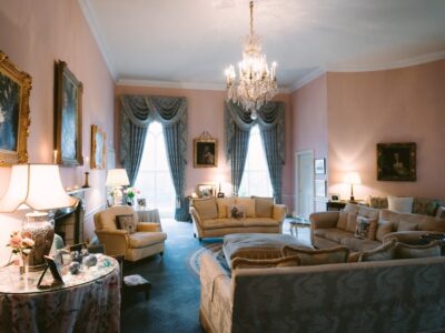 The drawing Room at Slane Castle