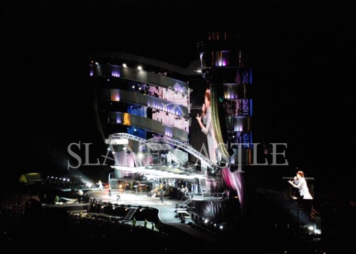 Rolling Stones on stage at Slane Castle