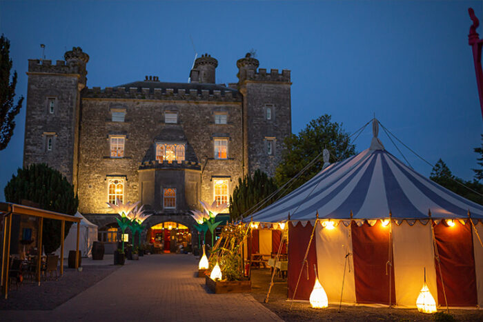 The Castle Courtyard