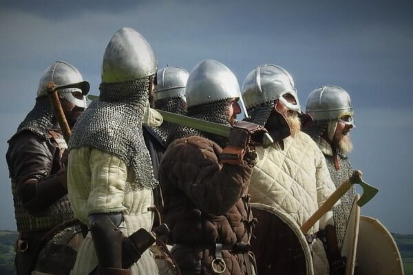 A group of Viking Warriors