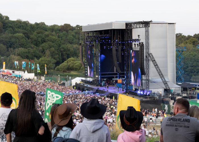 View from Hospitality Area